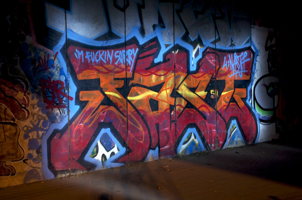 Graffiti Bombing in Köln - Photo by Jupiter - Fast, BridgeWorks, Cologne