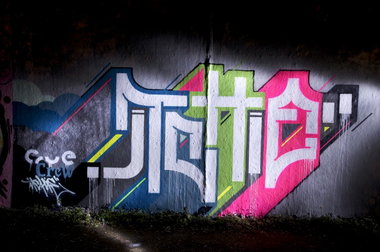 Graffiti Wall in Köln - Photo by Jupiter - Itchie, Crue, Cru (2014)