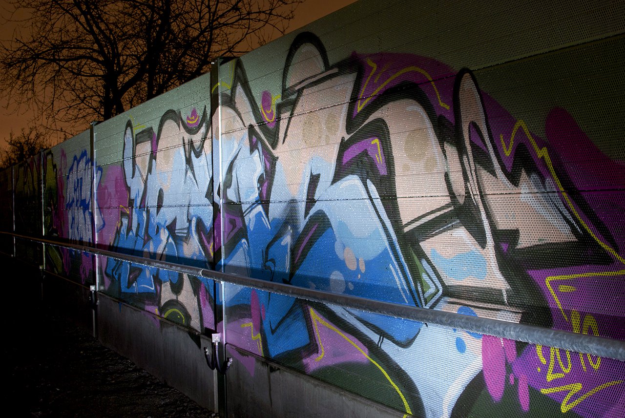 Graffiti Bombing in Köln - Photo by Jupiter - Ibes, NCs, Cologne (2010)