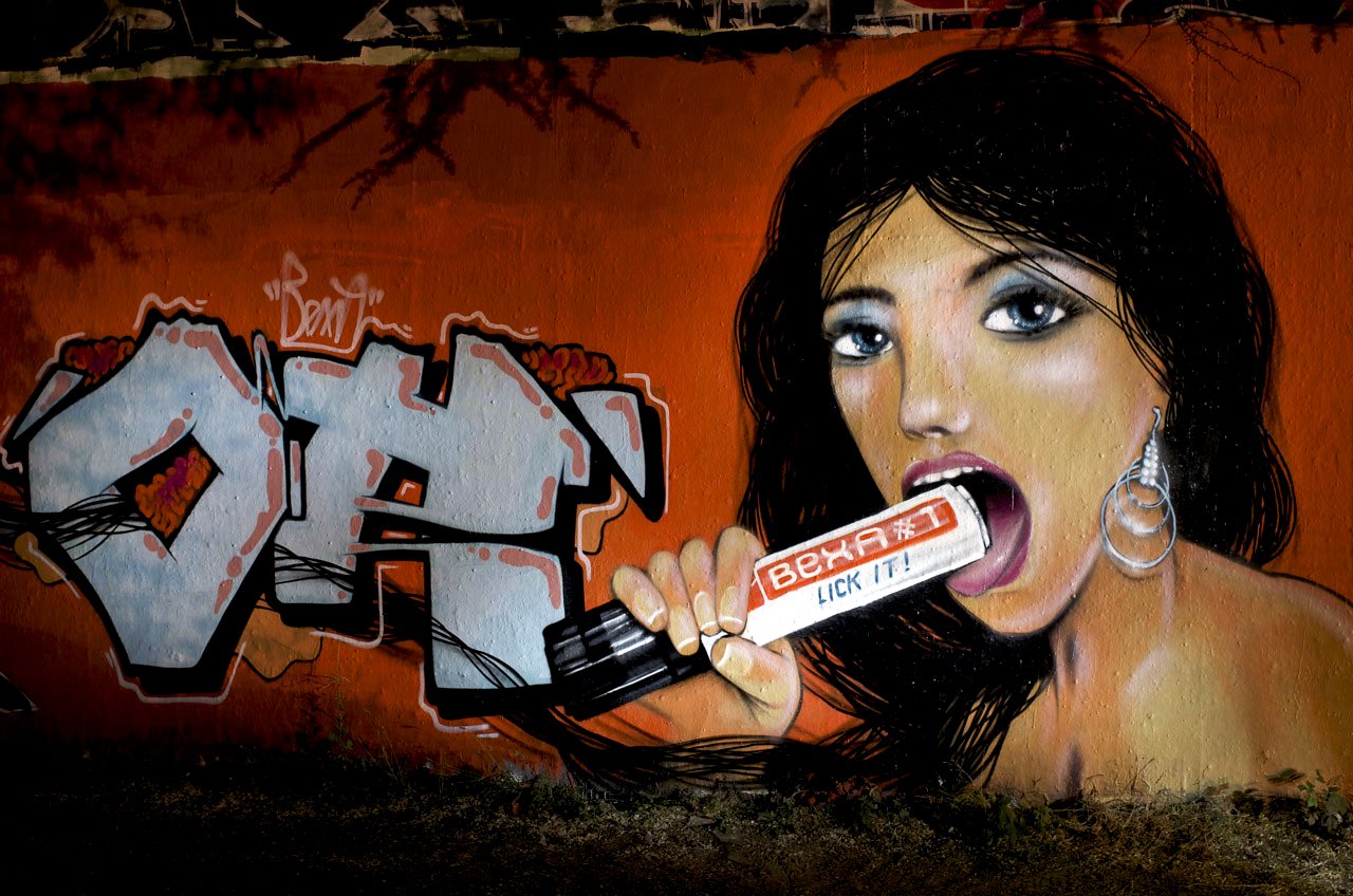 Graffiti Wall in Köln - Photo by Jupiter - OH, Bexa, Character (2011)