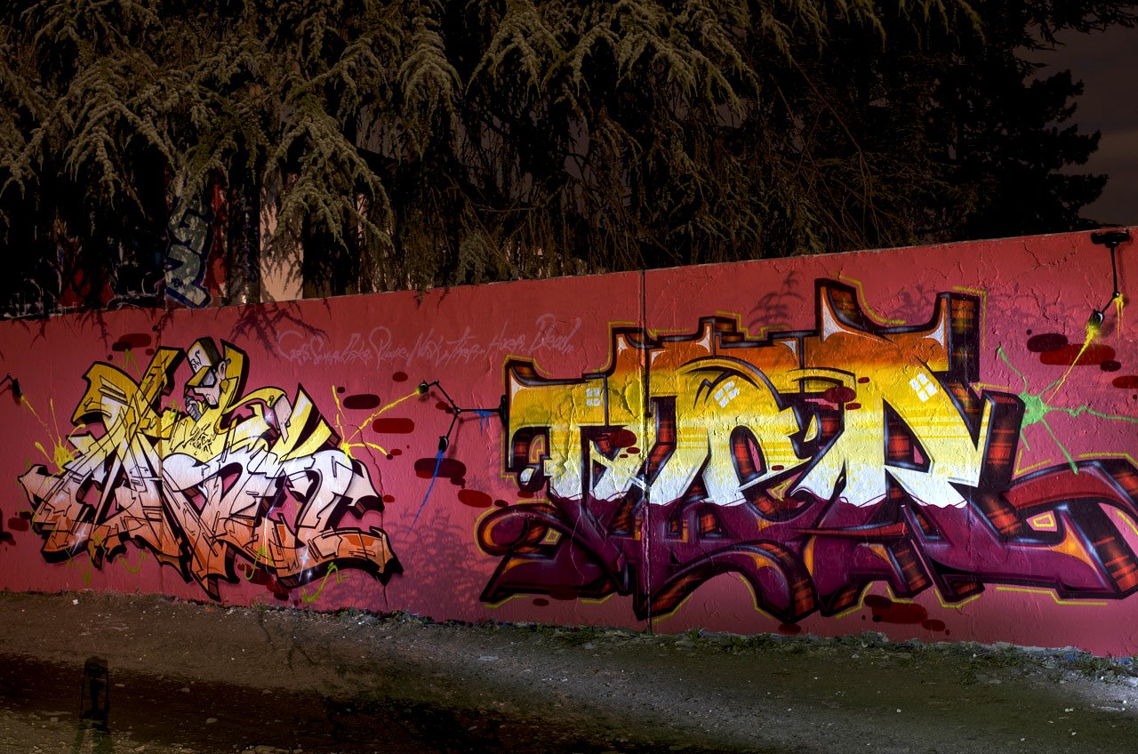 Graffiti Wall in Köln - Photo by Jupiter - Nask, Ther, OH (2011)