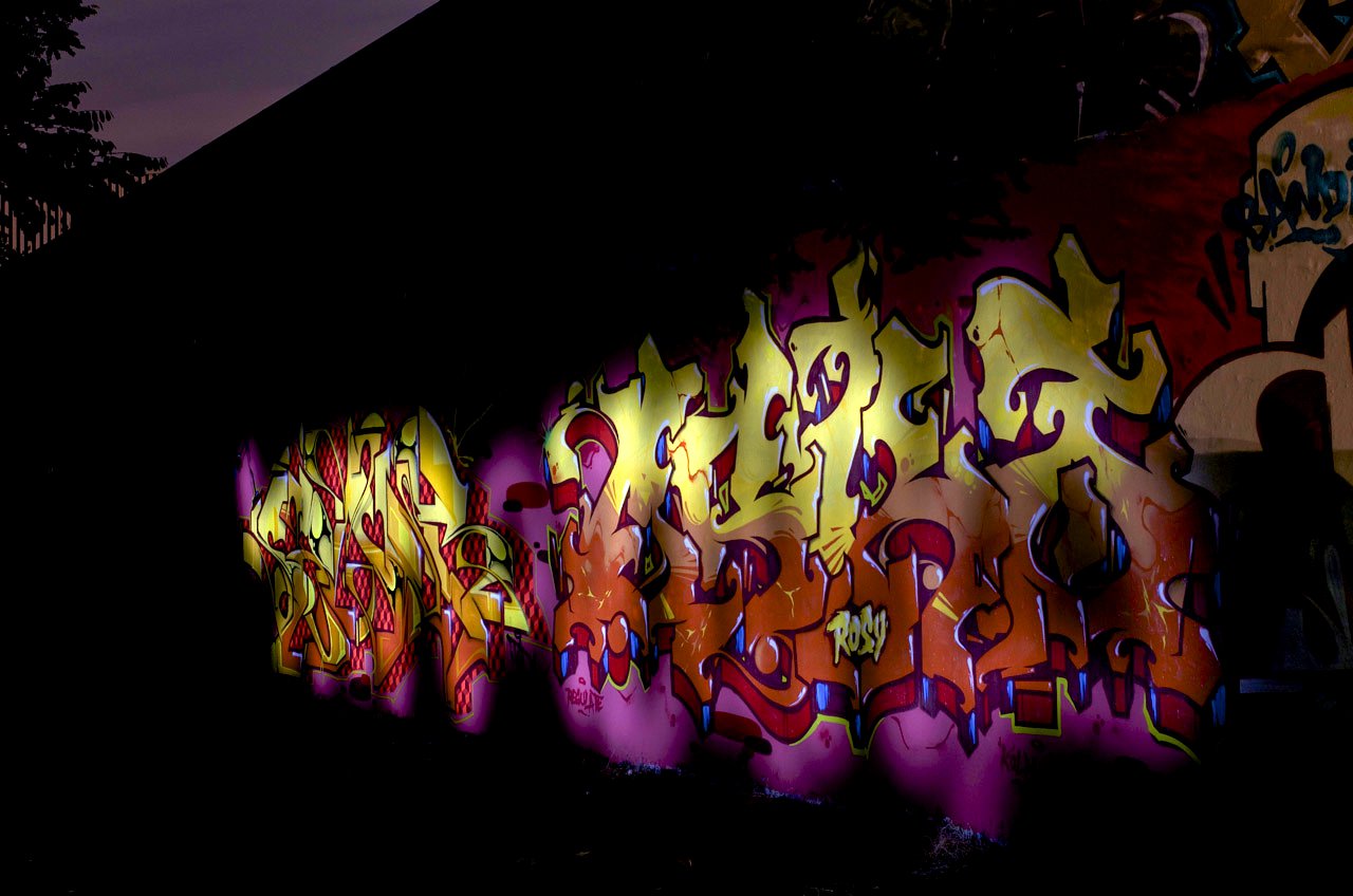 Graffiti Wall in Köln - Photo by Jupiter - Semor, Esko, DHS (2011)