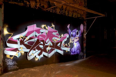 Graffiti Wall in Köln - Photo by Jupiter - Kayo, Character, Cologne (2013)