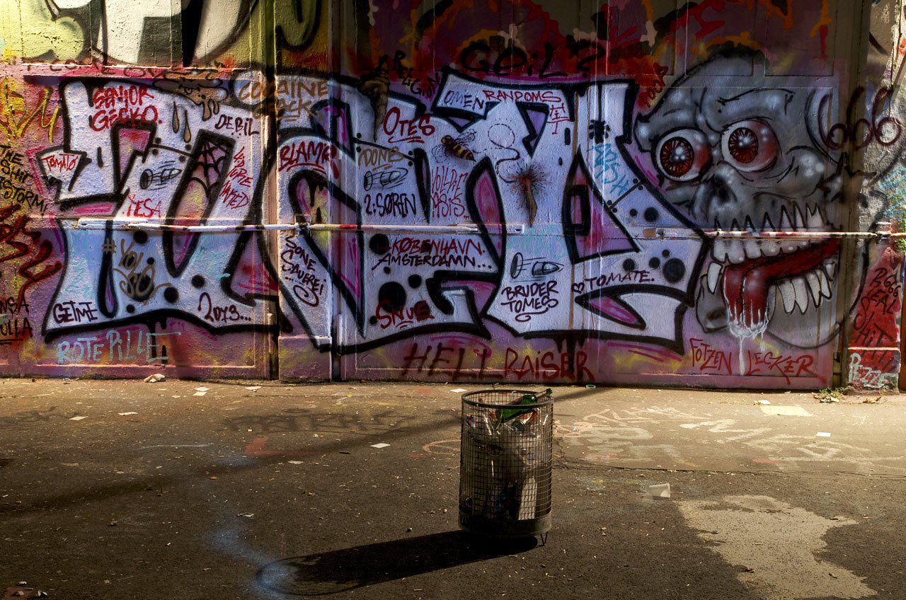 Graffiti Wall in Köln - Photo by Jupiter - TiAmo, ABM, DFV (2013)