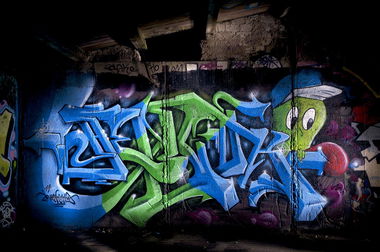 Graffiti Wall in Kleve - Photo by Jupiter - Hencok, Hall-of-Fame, HallWorks (2014)