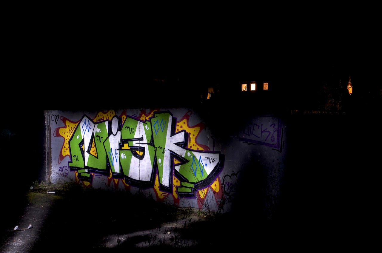 Graffiti Wall in Kleve - Photo by Jupiter - Niek, Hall-of-Fame, HallWorks (2014)