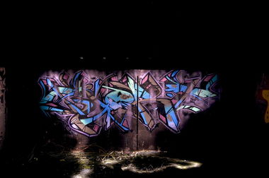 Graffiti Wall in Kleve - Photo by Jupiter - Fjort, PSC, PimpSons (2014)