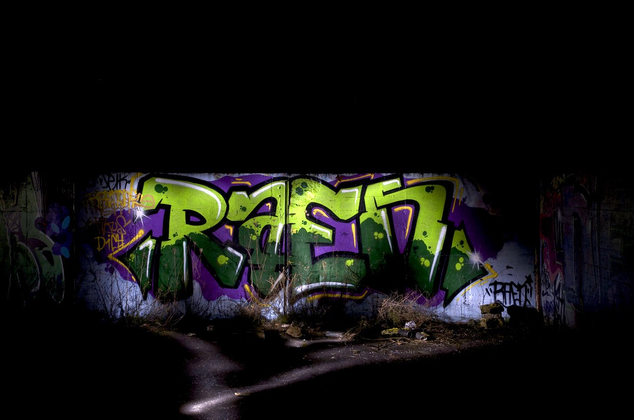 Graffiti Wall in Kleve - Photo by Jupiter - Raen, Hall-of-Fame, HallWorks (2014)