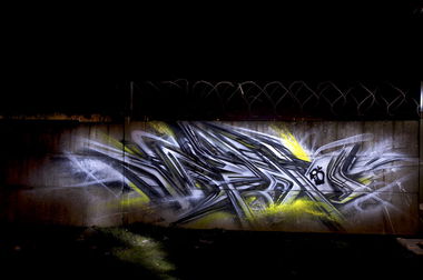 Graffiti Bombing in Kleve - Photo by Jupiter - Ephiq, FoD, Hall-of-Fame (2014)