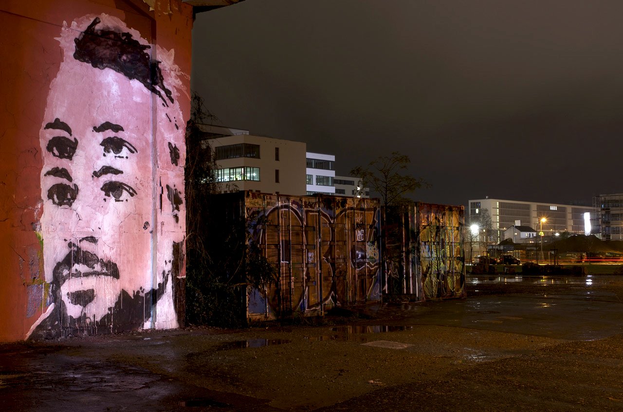 Graffiti Wall in Wiesbaden - Photo by Jupiter - Yor7, Character, Hall-of-Fame (2013)