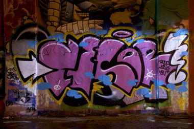 Graffiti Wall in Wiesbaden - Photo by Jupiter - Cesor, Hall-of-Fame, HallWorks (2013)