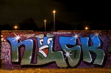 Graffiti Wall in Köln - Photo by Jupiter - Nisk, FCC, Character (2014)