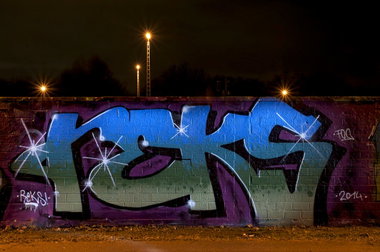 Graffiti Wall in Köln - Photo by Jupiter - Reks, FCC, Cologne (2014)
