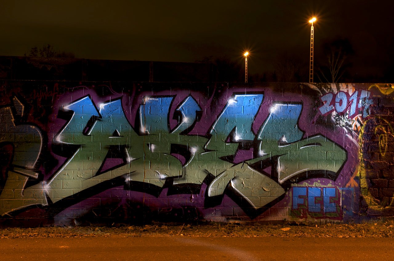 Graffiti Wall in Köln - Photo by Jupiter - Akes, FCC, Cologne (2014)