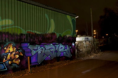 Graffiti Wall in Köln - Photo by Jupiter - Sair, Alme, Cologne (2014)