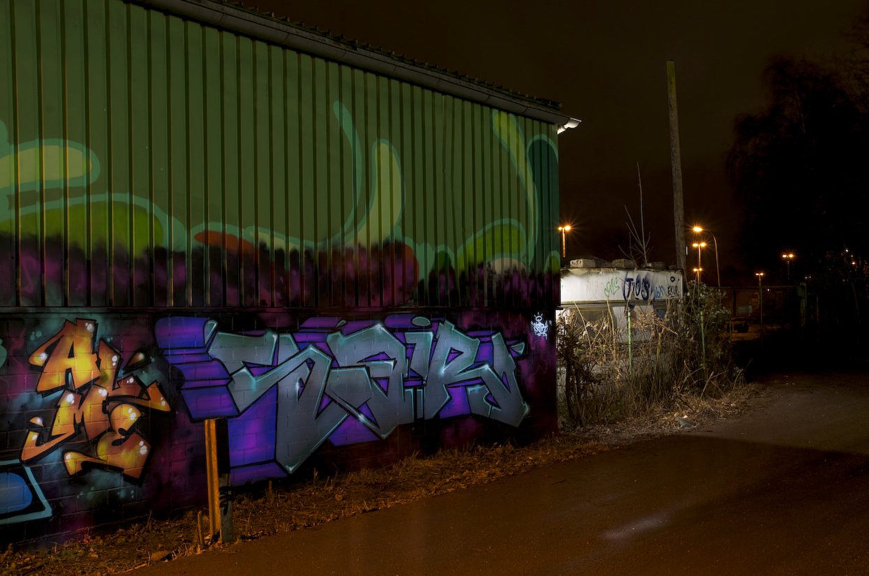 Graffiti Wall in Köln - Photo by Jupiter - Sair, Alme, Cologne (2014)