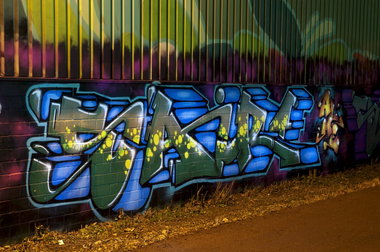 Graffiti Wall in Köln - Photo by Jupiter - Sair, Alme, Cologne (2014)