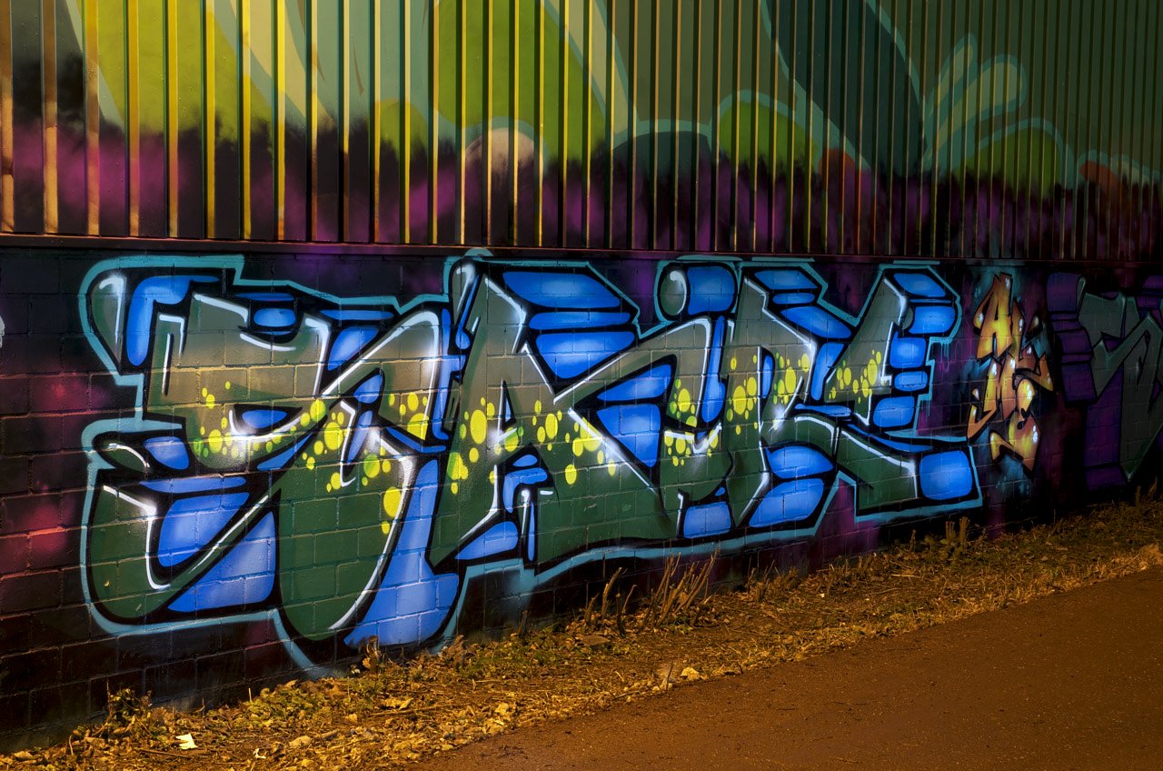 Graffiti Wall in Köln - Photo by Jupiter - Sair, Alme, Cologne (2014)