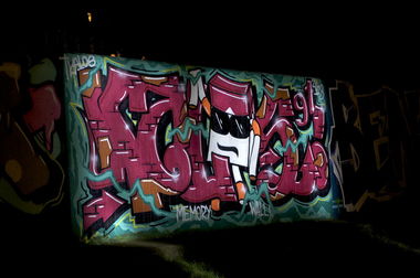 Graffiti Wall in Dortmund - Photo by Jupiter - Kalos, Character, Messages (2013)