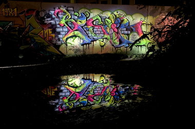 Graffiti Wall in Köln - Photo by Jupiter - Sifoe, DoubleVision, VeintiDos (2014)