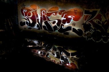 Graffiti Wall in Köln - Photo by Jupiter - DVice, Reflection, JPTR (2014)