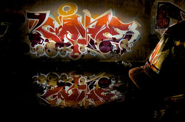 Graffiti Wall in Köln - Photo by Jupiter - Coke, Reflection, JPTR (2014)