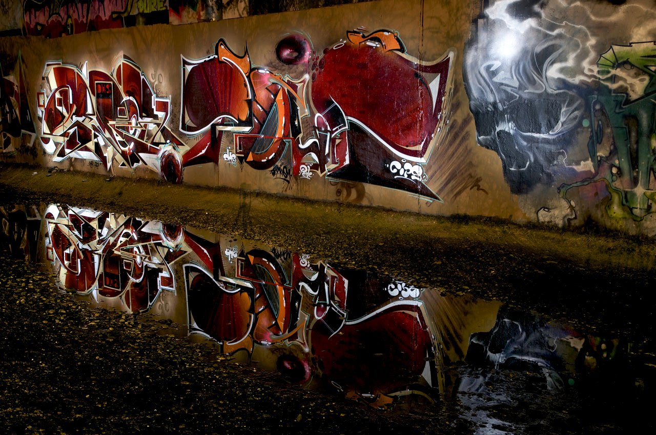 Graffiti Wall in Köln - Photo by Jupiter - Semor, Pout, Octagon (2014)