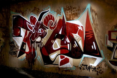 Graffiti Wall in Köln - Photo by Jupiter - Tran, Character, Cologne (2014)