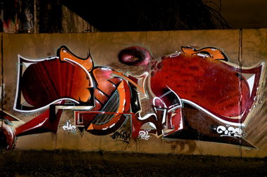 Graffiti Wall - Photo by Jupiter - Pout, Cops, Cologne (2014)