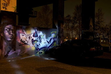 Graffiti Wall in Koblenz - Photo by Jupiter - Mero, DHS, Deadly (2014)