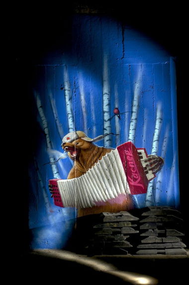 Graffiti Wall in Koblenz - Photo by Jupiter - Character, BridgeWorks, ConArea (2013)