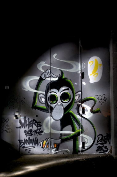 Graffiti Wall in Koblenz - Photo by Jupiter - Dater, LoveLetters, AMC (2013)