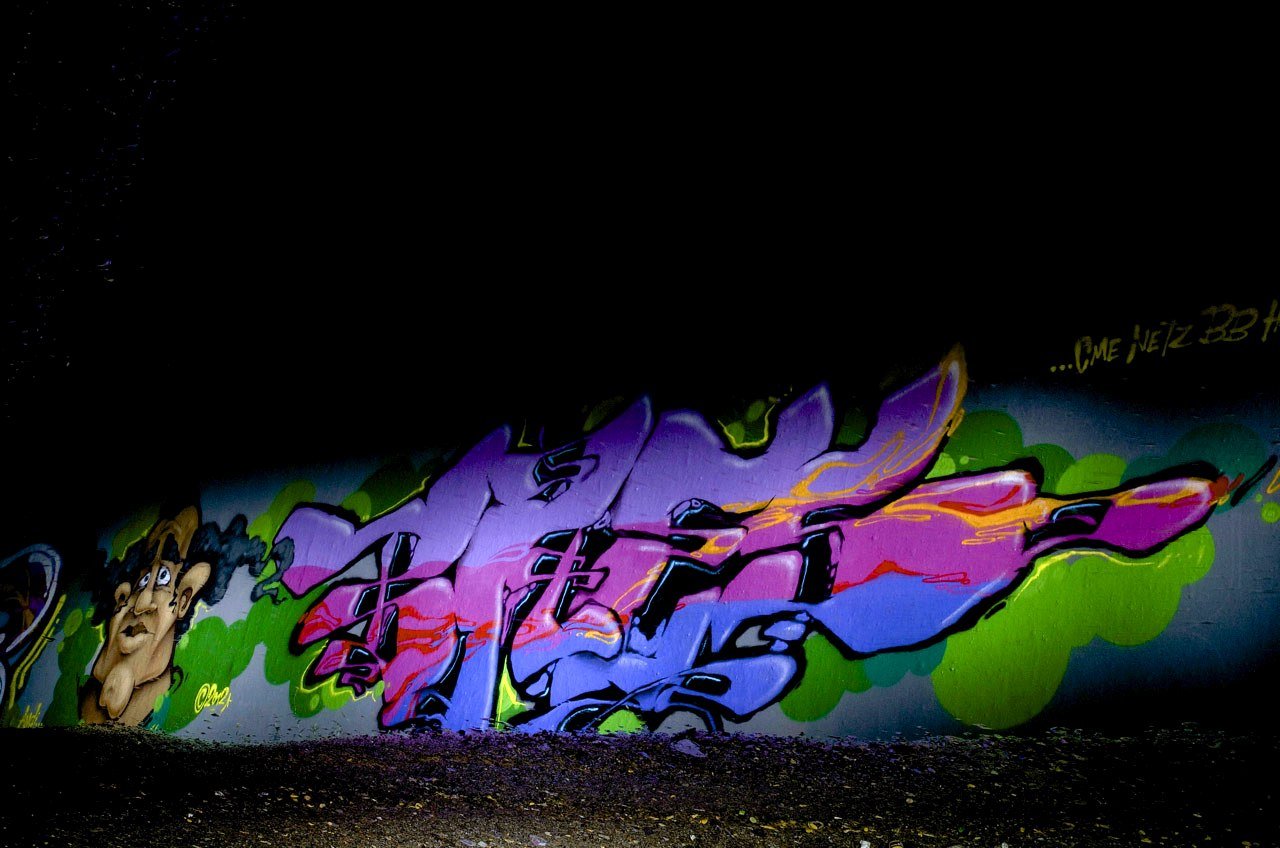 Graffiti Wall in Köln - Photo by Jupiter - Baes, HA, CF (2012)