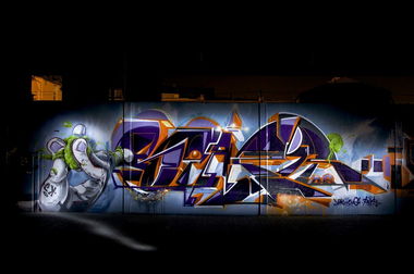 Graffiti Wall in Koblenz - Photo by Jupiter - Semor, KJ-263, DHS (2014)