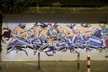 Graffiti Wall in Marl - Photo by Jupiter - Sure, PSCrew, JPTR (2014)
