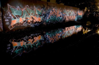 Graffiti Wall in Köln - Photo by Jupiter - Care, Ziek, Power (2013)