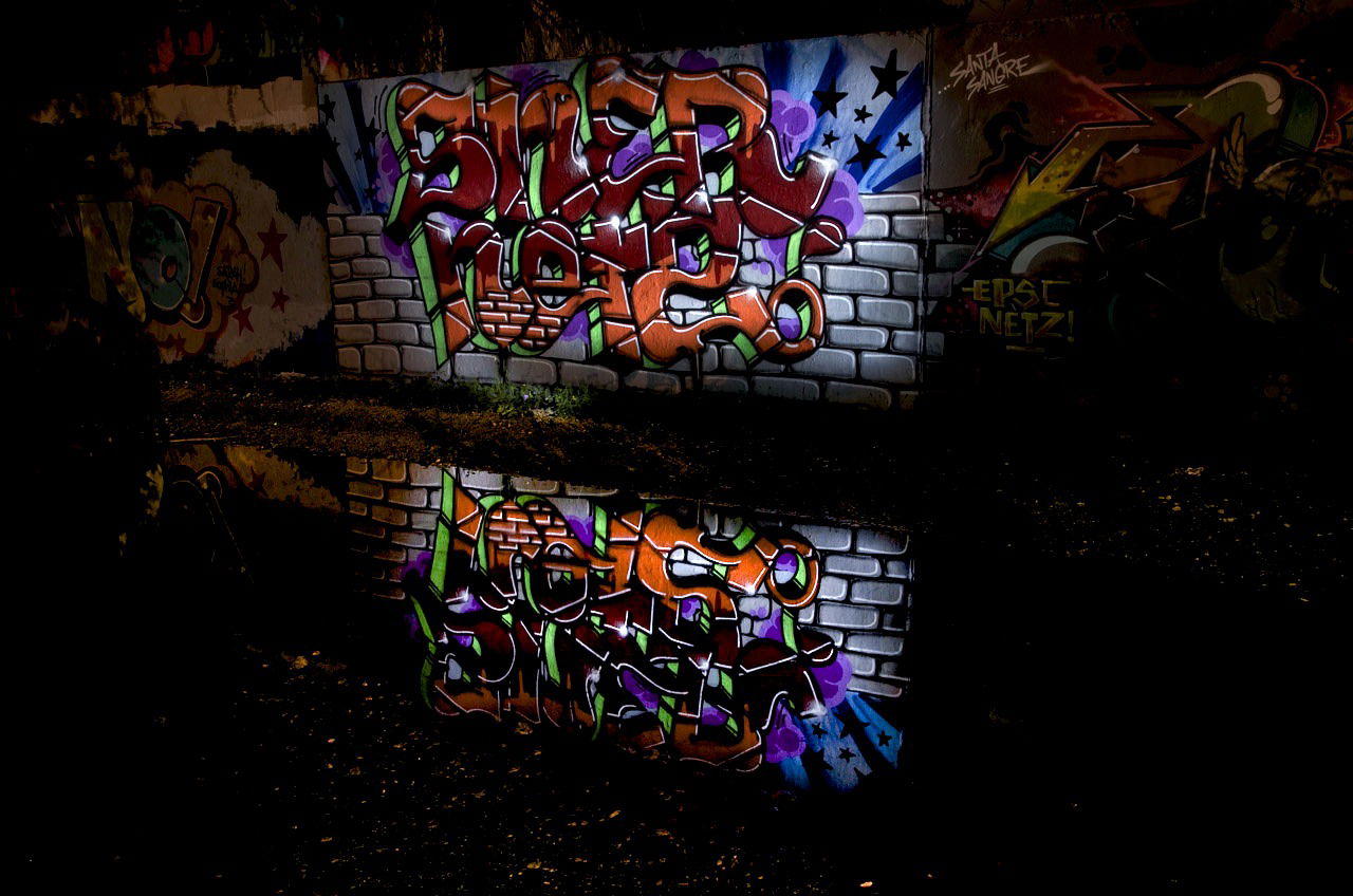 Graffiti Wall in Köln - Photo by Jupiter - Smer, HallB, Netz (2014)