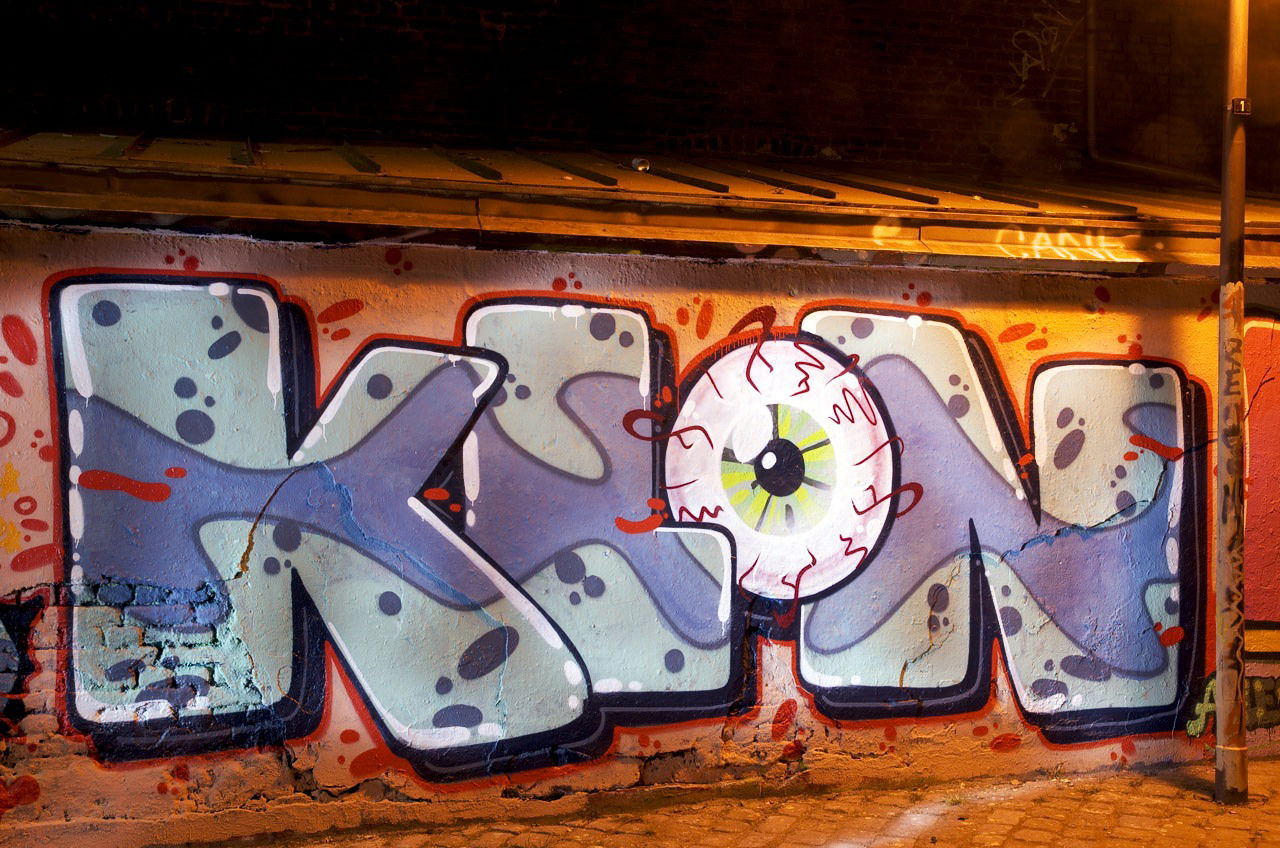 Graffiti Wall in Köln - Photo by Jupiter - Klon, JFS, Cologne (2014)