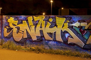 Graffiti Wall in Köln - Photo by Jupiter - Snaik, FCC, Cologne (2014)