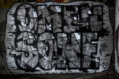 Graffiti Wall in Köln - Photo by Jupiter - Omen, Sone, DFV (2014)