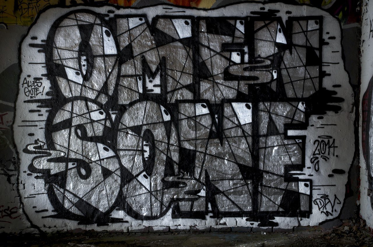 Graffiti Wall in Köln - Photo by Jupiter - Omen, Sone, DFV (2014)