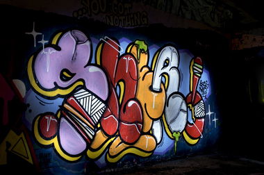 Graffiti Wall in Köln - Photo by Jupiter - Smer, Netz, Serials (2012)