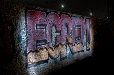Graffiti Bombing in Köln - Photo by Jupiter - Ekrem, DFV, 354 (2013)