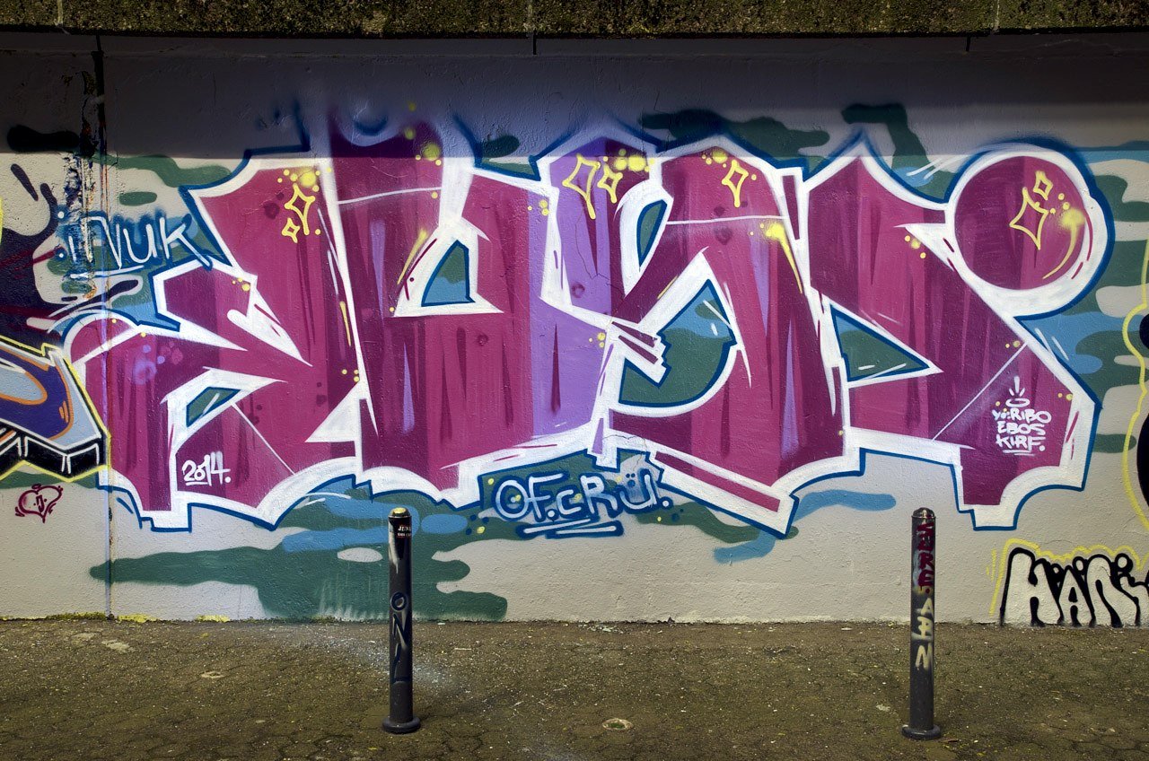 Graffiti Wall in Marl - Photo by Jupiter - Inuk, JPTR, Marl (2014)
