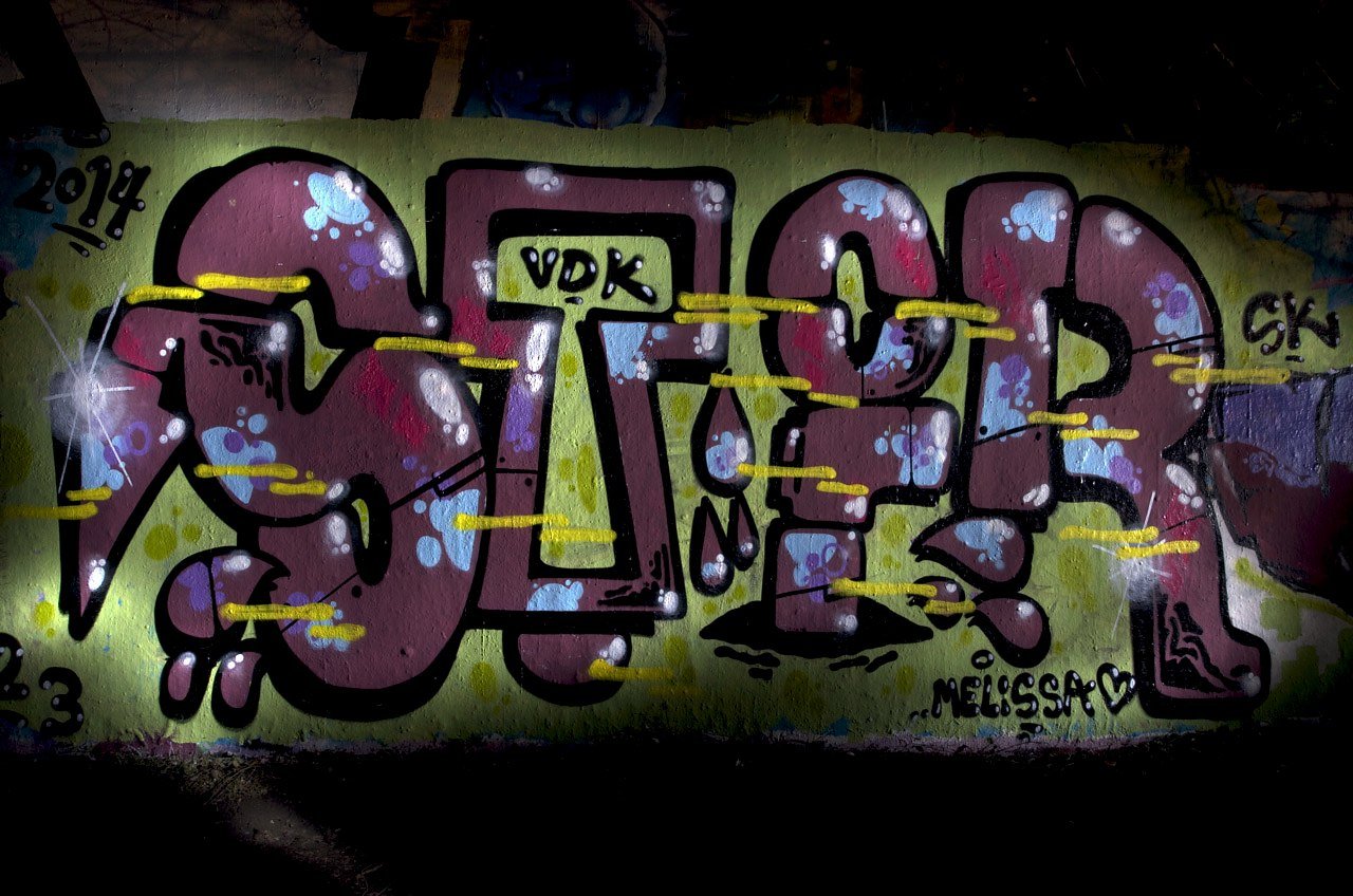 Graffiti Wall in Köln - Photo by Jupiter - Stir, ORF, Cologne (2014)