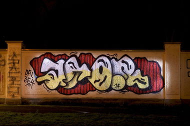 Graffiti Bombing in Köln - Photo by Jupiter - Amor, DFV, 354 (2014)