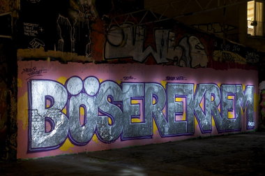 Graffiti Wall in Köln - Photo by Jupiter - Böser, Ekrem, Netz (2014)