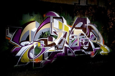 Graffiti Wall in Köln - Photo by Jupiter - Semor, TAD, DHS (2012)