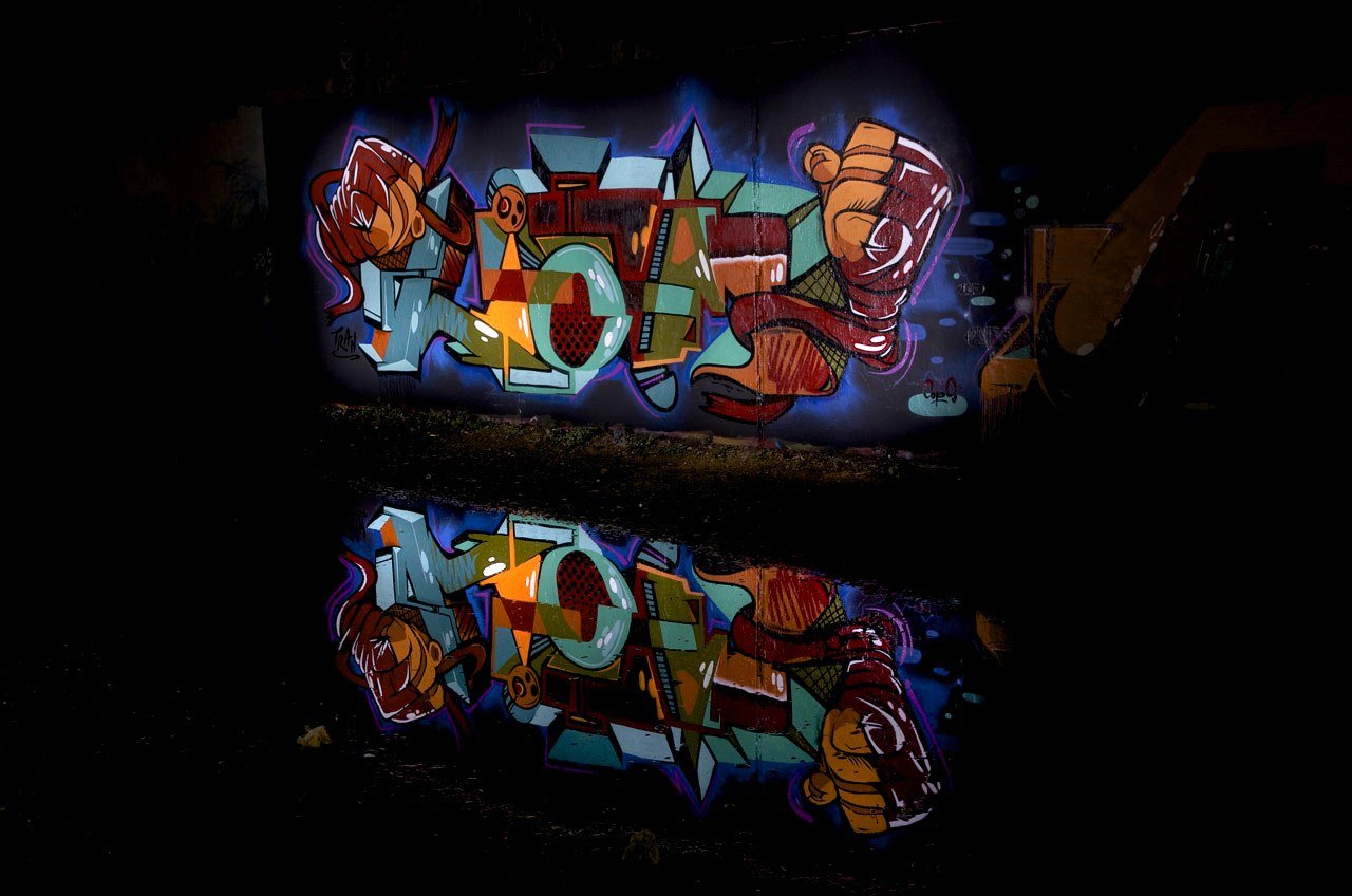 Graffiti Wall in Köln - Photo by Jupiter - Tran, Rats, Cologne (2013)