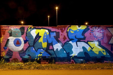 Graffiti Wall in Köln - Photo by Jupiter - Alme, Cologne, Colonia (2014)